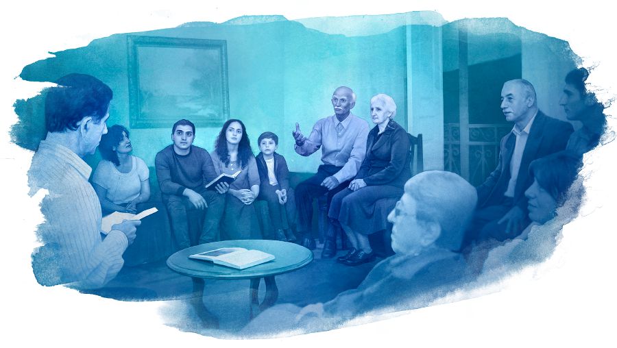 Ukuqhuba isifundo seBhayibheli neqembu labantu